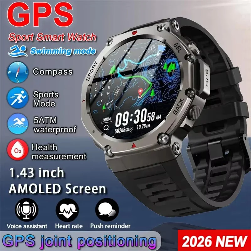Herren Smartwatch GPS AMOLED T – Japanese Lifestyle Called Bewertung und Preis